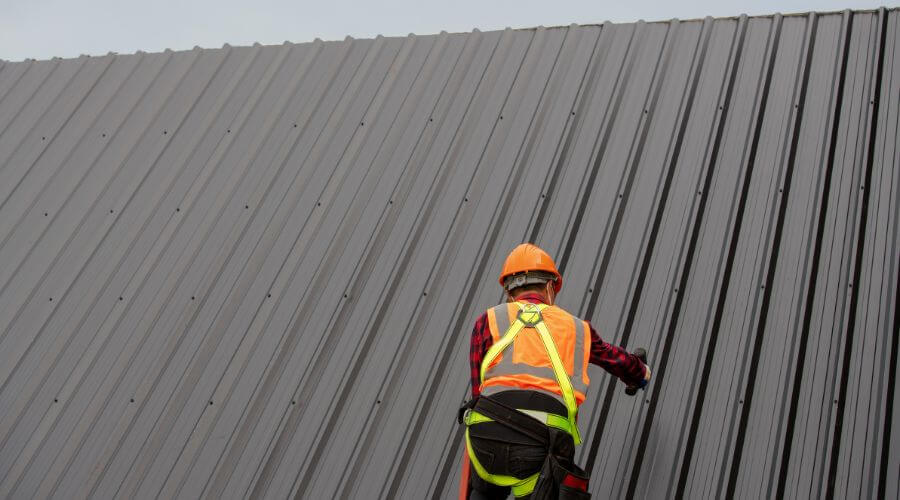 Professional metal roof installation services in Harper, OR